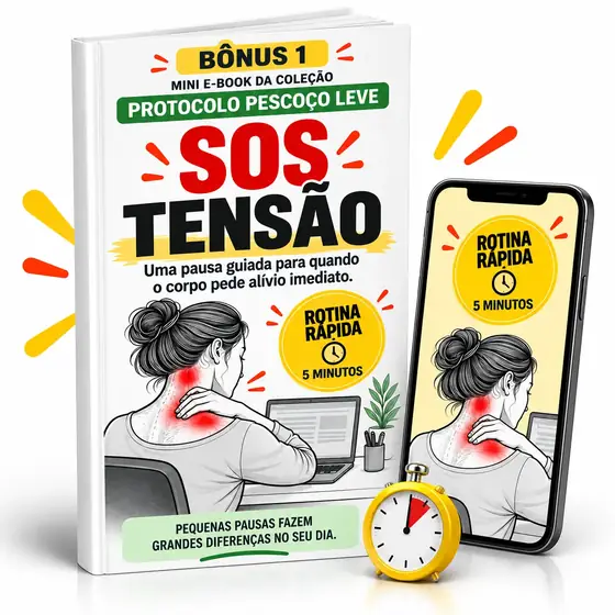 Bônus SOS Tensão: rotina rápida de 5 minutos